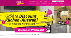 Desktop Screenshot of preisrebell.de